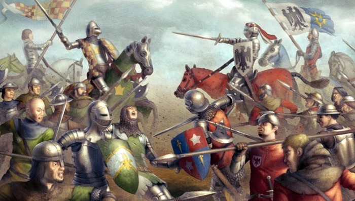 Оказывается, рыцари были довольно уязвимыми на поле боя. /Фото: sites.google.com
