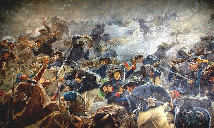 Берсальеры во время Крымской войны, 1855 год. /Фото: wikipedia.org