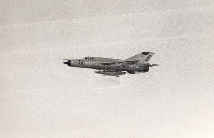 Кубинский МиГ-21 над Флоридой, 1970 год. /Фото: wikipedia.org