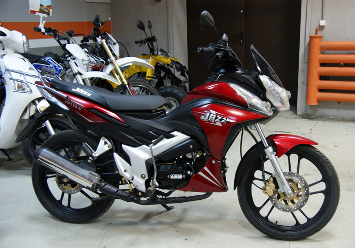Среди мотоциклов бренда довольно известной является модель ABM Jazz 125. /Фото: wp.com