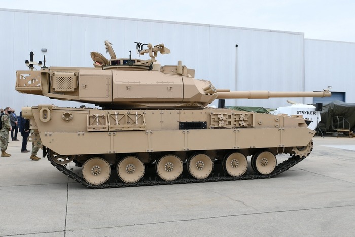 Американский танк-гибрид. /Фото: ukrmilitary.com
