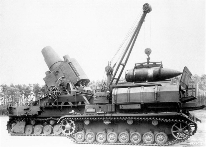 Артиллерийский гигант времён Второй мировой войны. /Фото: topwar.ru