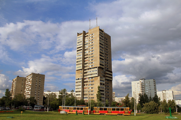 Компактная советская высотка необычного вида. /Фото: sdelano.ru