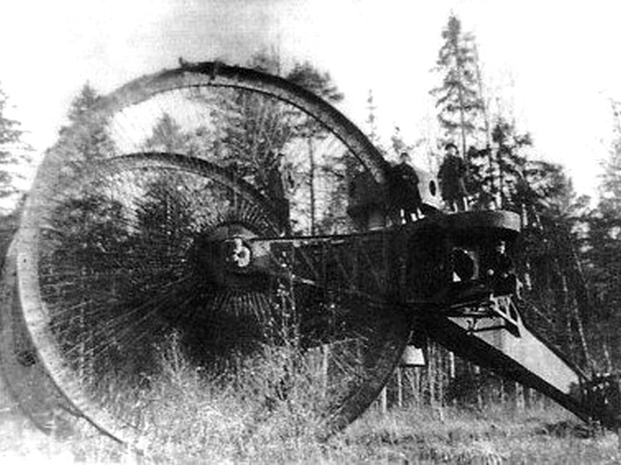 Царь-танк во время испытаний. /Фото: wikiрedia.org