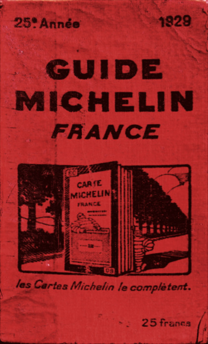 Гид Мишлен 1929 года выпуска. /Фото: wikipedia.org