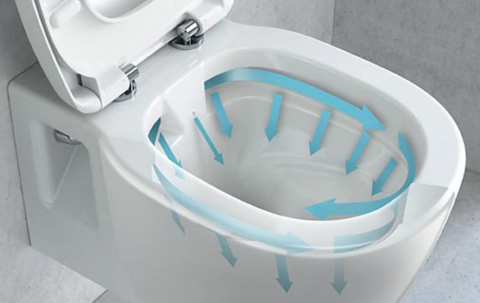 Туалет под защитой технологий. /Фото: euro-smart.ru