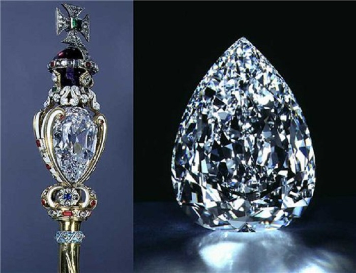 Самый большой оскокол алмаза. /Фото: lutch.ru