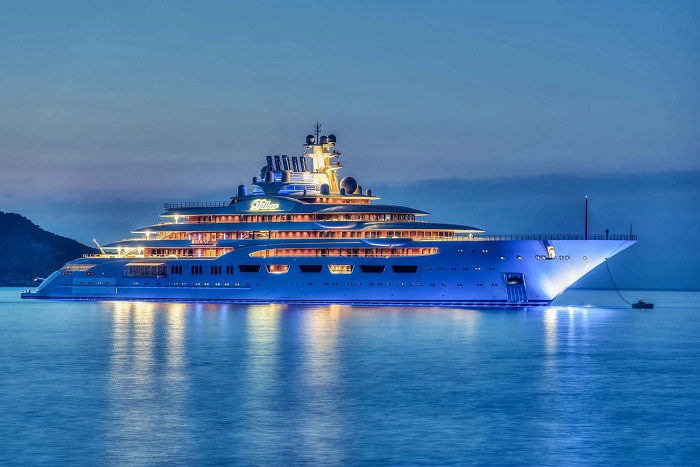 Одна из самых дорогих яхт в мире. /Фото: ki-news.ru