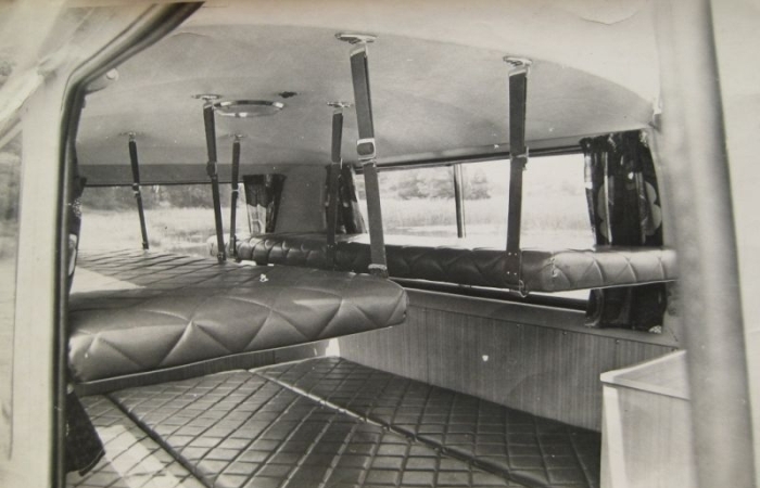 Салон первого советского трейлера. /Фото: treiler.ru