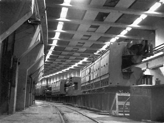 Строительство одного из туннелей советского ускорителя. /Фото: factroom.ru