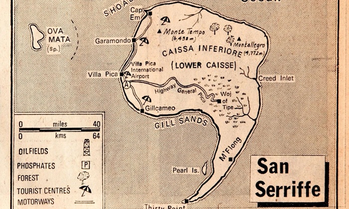 Карта несуществующей республики. /Фото: theguardian.com Карта несуществующей республики. /Фото: theguardian.com