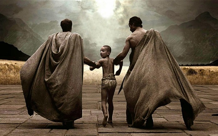 Самый знаменитый миф про спартанцев. /Фото: livejournal.com