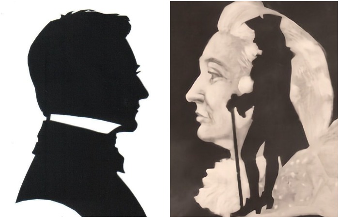 Самый популярный объект силуэтного шаржа во Франции и подарил название технике рисования.