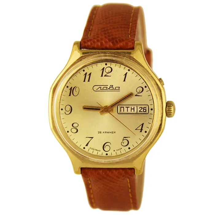 Настоящий символ советского часового ширпотреба.