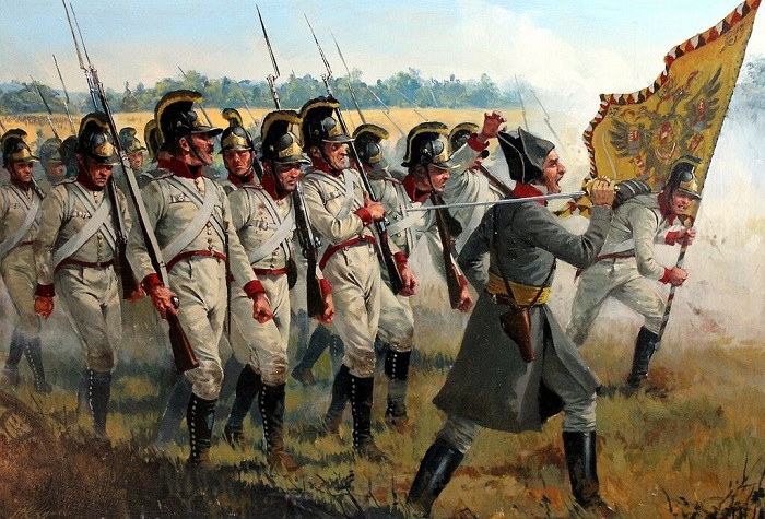 В позапрошлом веке солдаты с гордостью носили свои мундиры на поле боя, а не прикрывали их камуфляжем. /Фото: ars333.livejournal.com