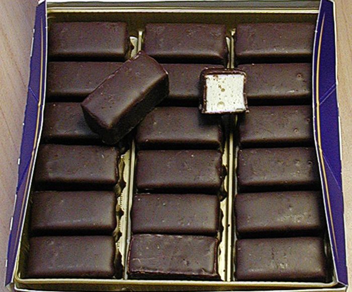 Современный вид десерта от его автора, компании E. Wedel.