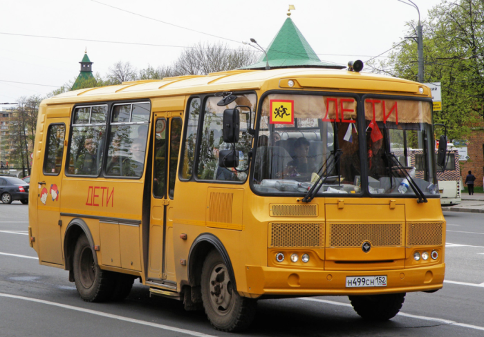 Для транспортировки детей сегодня используются автобусы ПАЗ / Фото: fotobus.msk.ru