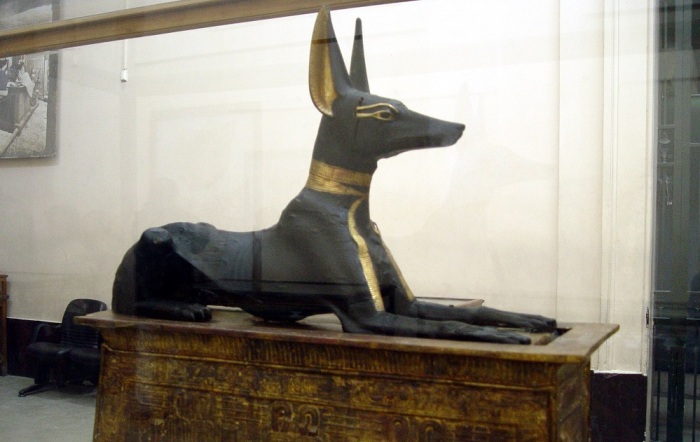 В Древнем Египте люди поклонялись богу Анубису, который изображался в том же положении, что и фигура Сфинкса / Фото: blackfacts.com