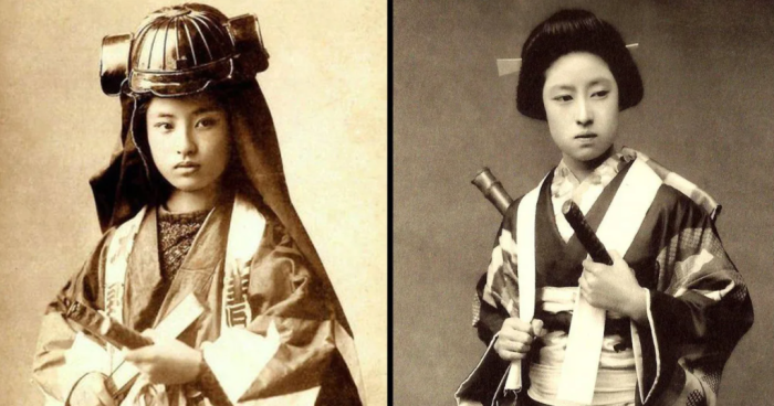 Ключевая роль самурайских жен была еще и в том, что именно они, если возникала такая необходимость, защищали детей и дом / Фото: lifter.com.ua