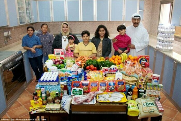 Существуют программы, согласно которым кувейтцы могут получать необходимые продукты питания / Фото: agitato-canta.livejournal.com