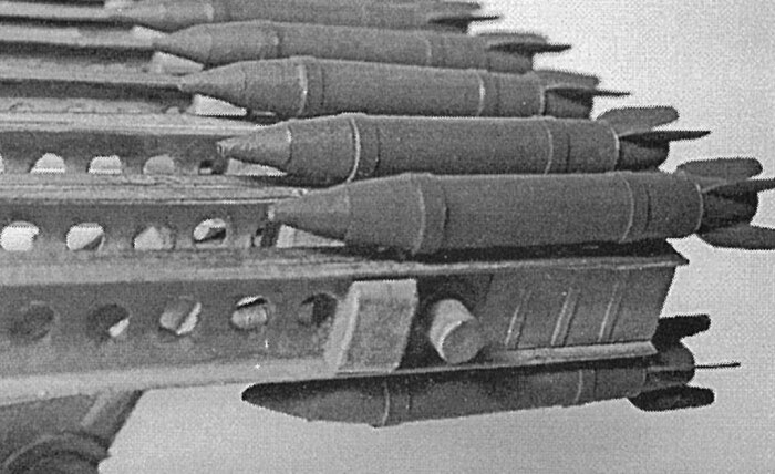 Для производства снарядов для БМ-13 характерна температура 900 градусов Цельсия / Фото: paper-models.ru