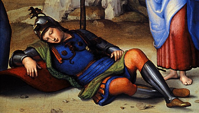 В Средние века спали сидя, чтобы быстро отразить нападение / Фото: liveinternet.ru
