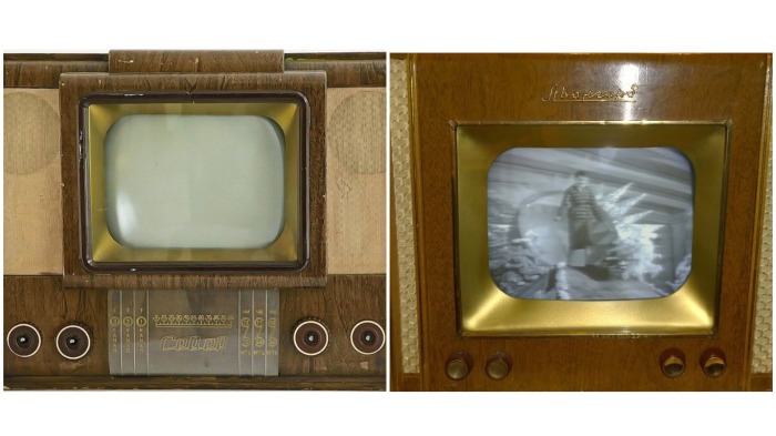 Первые телевизоры транслировали только один канал. / Фото: dvostok.com