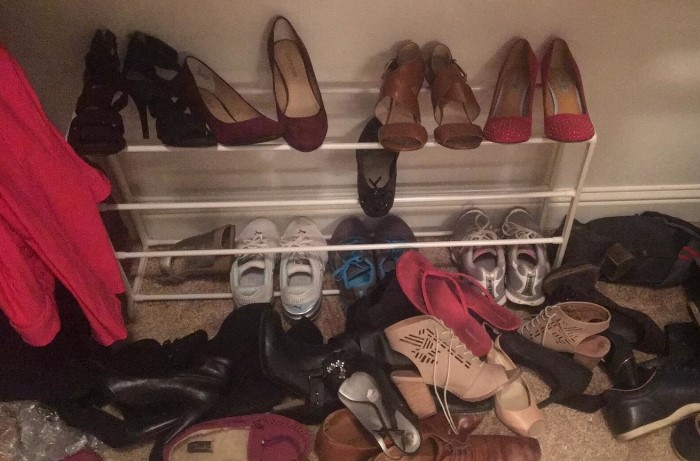Если хранить обувь в порядке, в квартире окажется намного больше места