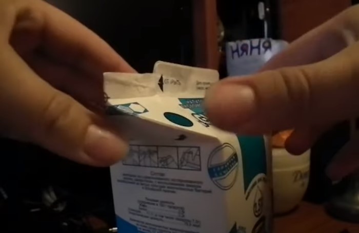Как правило, производители пишут инструкцию по открыванию тары на упаковке / Фото: youtube.com