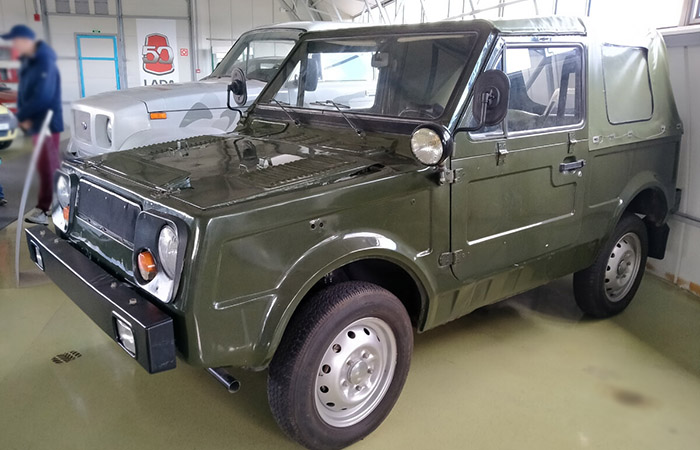 Нива-амфибия в музее