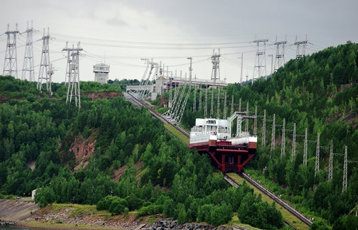 Подъёмник в работе