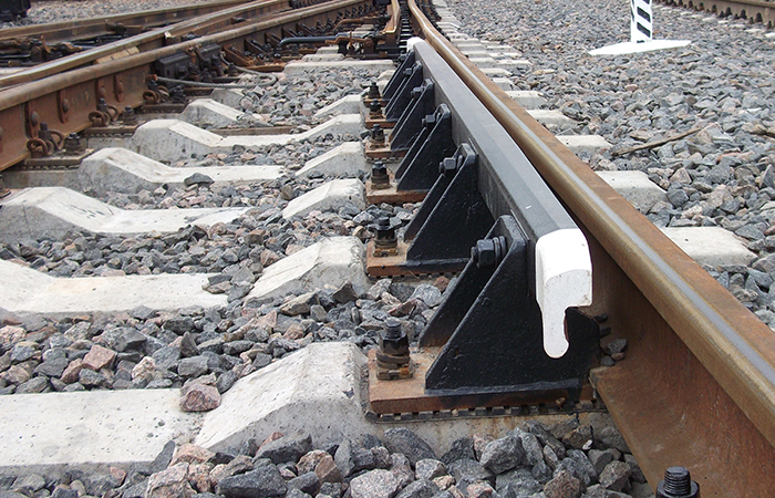 Блок контррельса