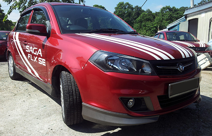 Proton Saga FLX. Proton Saga FLX.