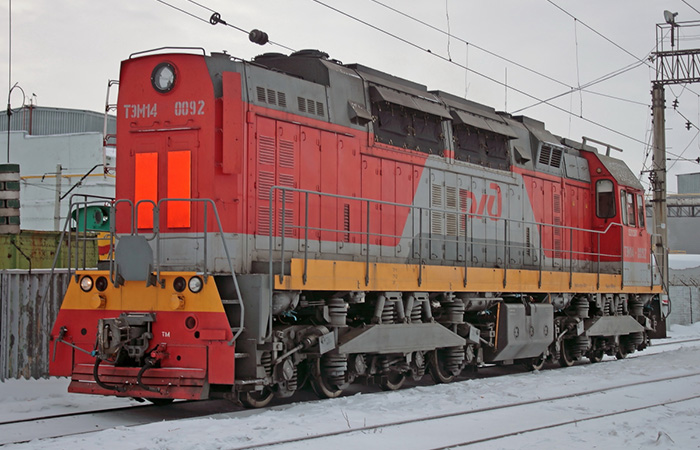 Восьмиосный тепловоз