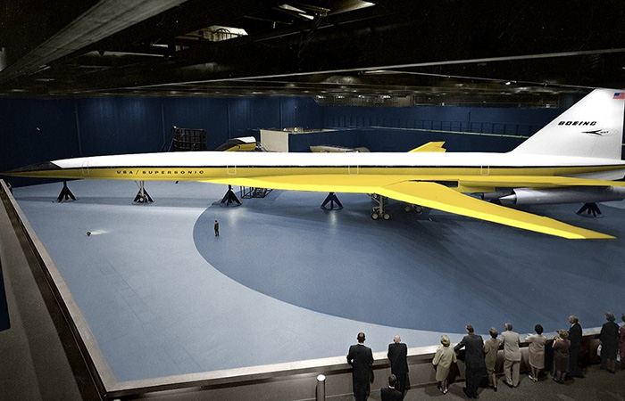 Макет Boeing 2707 SST./ Фото: airlineratings.com