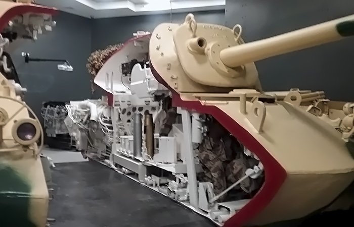 Бронирование танка в разрезе Бронирование танка в разрезе