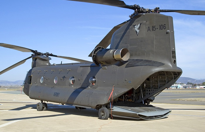 Вертолет Ch-47 Chinook./ Фото: pinterest.com
