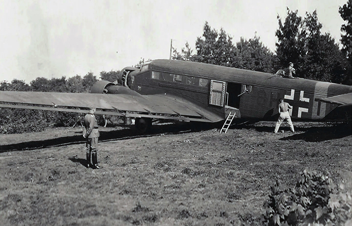 Транспортник Ju 52.
