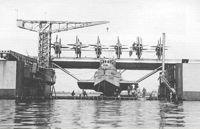 Dornier Do X на стапеле Dornier Do X на стапеле