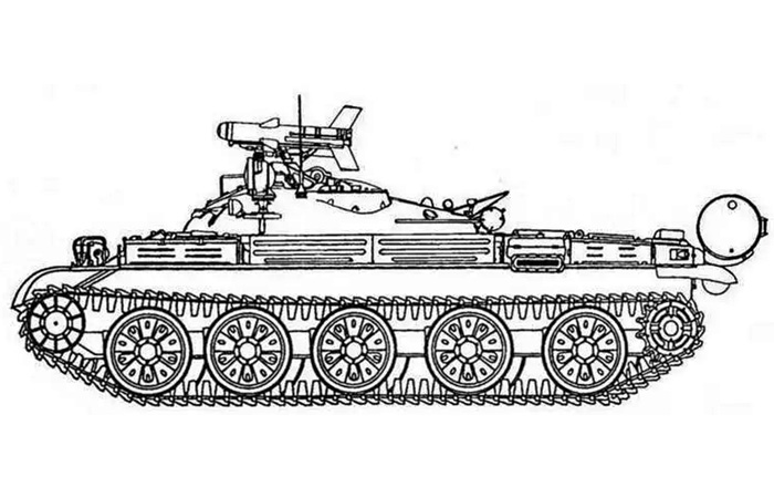 Эскиз танка