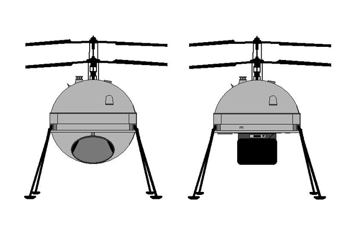 Схематичное изображение Ка-137./ Фото: wikimedia.org