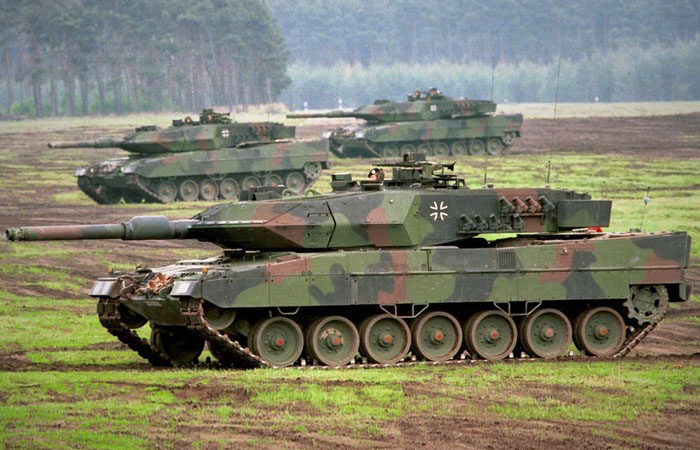 Дизельные танки Leopard 2A5./ Фото: rt.com