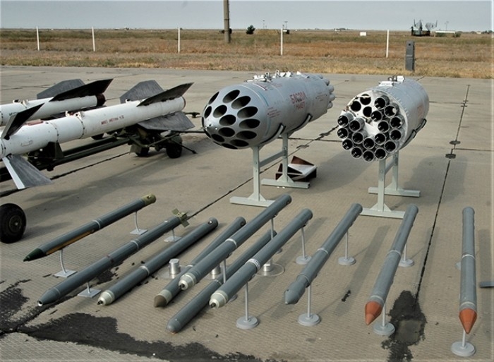 Неуправляемые авиационные ракеты./ Фото: aex.ru