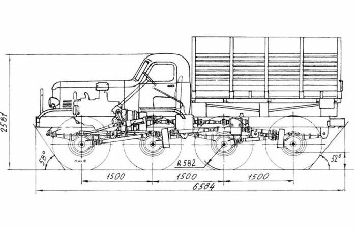 Вездеход предназначался для лютого бездорожья