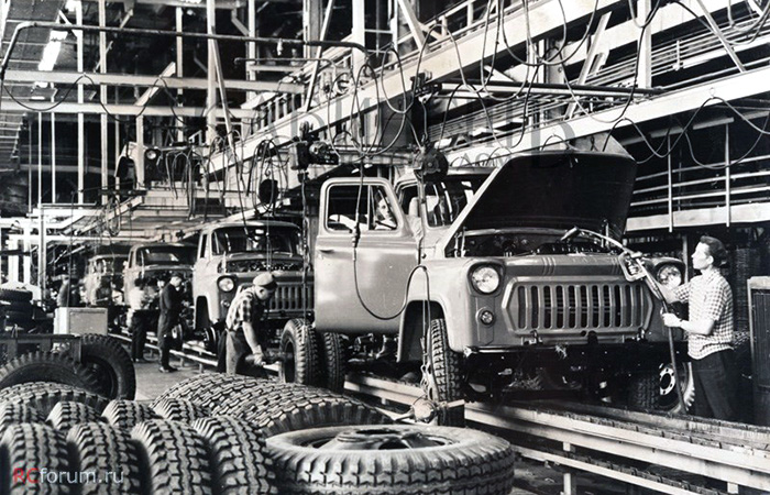 Сборка ГАЗ‑53.