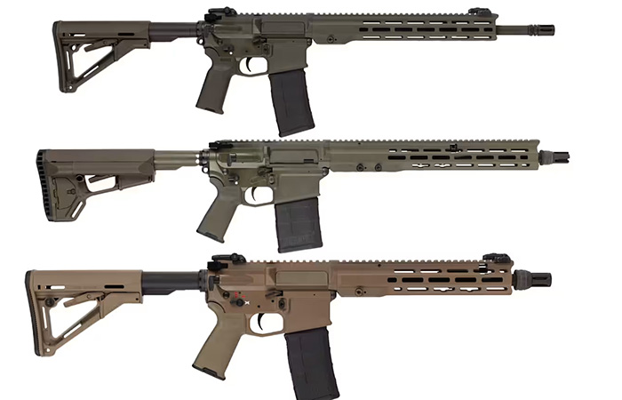 Разные варианты винтовки