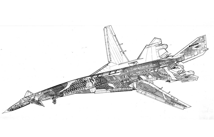Эскиз самолёта./ Фото: up-ship.com