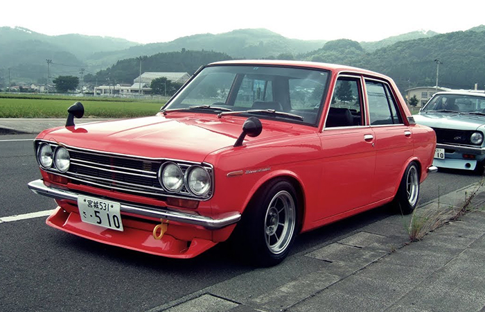 Datsun Bluebird.