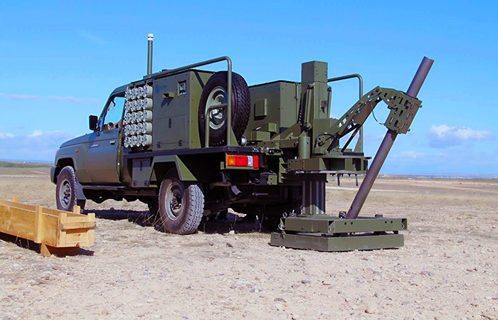 Современный кочующий миномёт