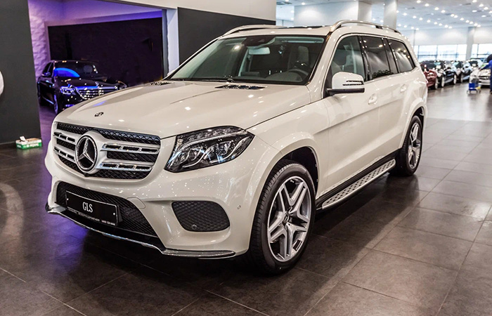 Mercedes-Benz GLS, понижайка опционально./ Фото: drom.ru